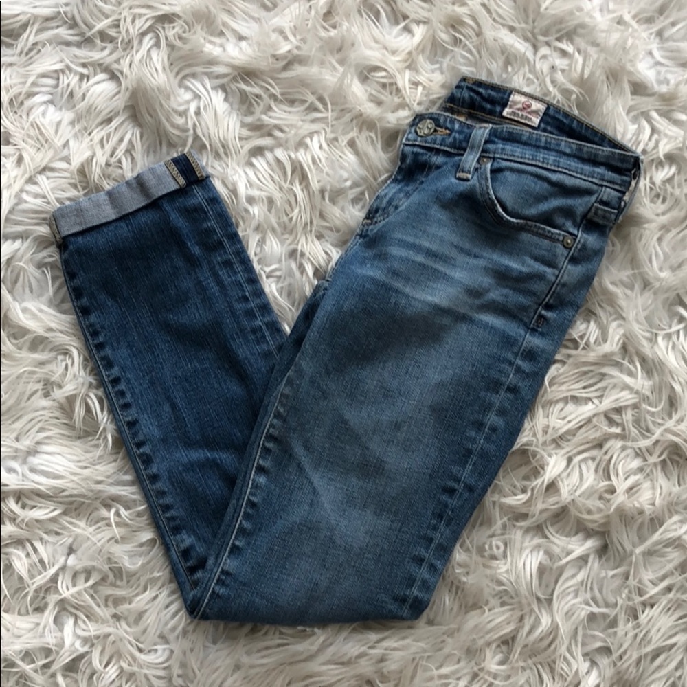 • AG Jeans • The Stilt Roll Up Jeans 19 Years 25 - Picture 2 of 6